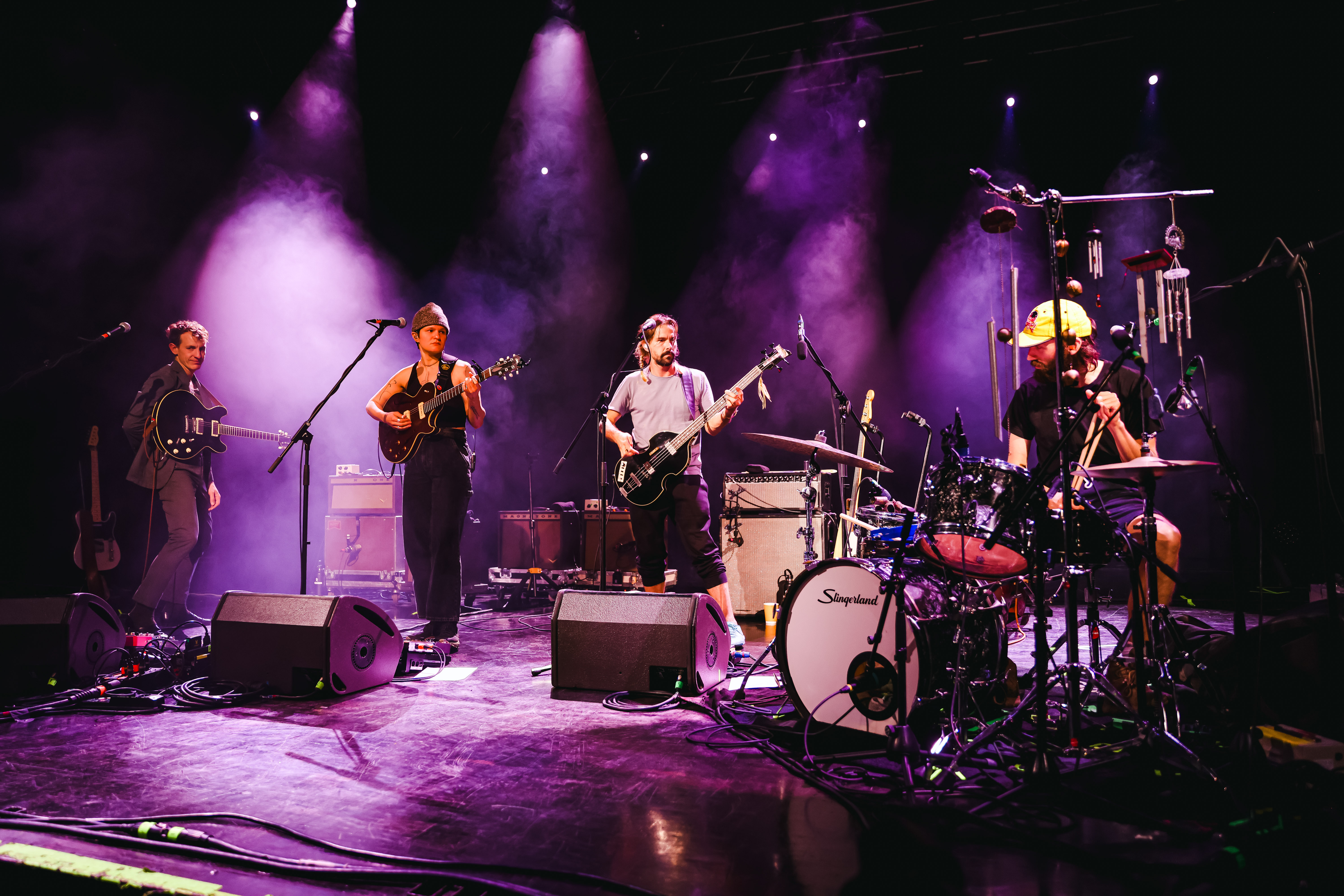 Big Thief on stage
